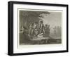 The Capture of Charette-Tony Johannot-Framed Giclee Print