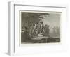 The Capture of Charette-Tony Johannot-Framed Giclee Print
