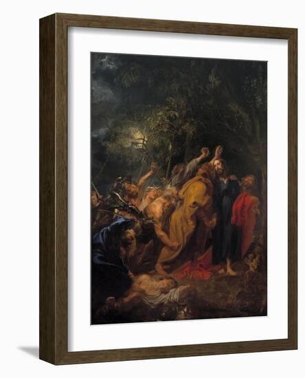 The Capture of Christ-Sir Anthony Van Dyck-Framed Giclee Print