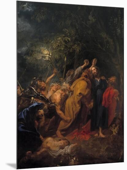 The Capture of Christ-Sir Anthony Van Dyck-Mounted Giclee Print