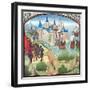 The Capture of Constantinople by Land and Sea in 1204-null-Framed Giclee Print