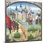 The Capture of Constantinople by Land and Sea in 1204-null-Mounted Giclee Print