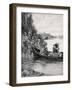 The Capture of Elizabeth and Frances Galloway, Published in Harper's Magazine, June 1887-Howard Pyle-Framed Giclee Print