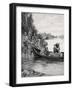 The Capture of Elizabeth and Frances Galloway, Published in Harper's Magazine, June 1887-Howard Pyle-Framed Giclee Print