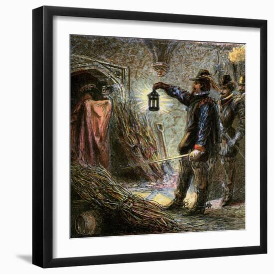 The Capture of Guy Fawkes, 1605-null-Framed Giclee Print