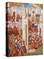 The Capture of Jerusalem by Antiochus Followed by the Sacking of the City-null-Stretched Canvas