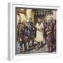 The Capture of King Stephen-Mike White-Framed Giclee Print