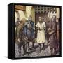 The Capture of King Stephen-Mike White-Framed Stretched Canvas