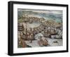 The Capture of La Goulette and Tunis by Charles V, 1535-Franz Hogenberg-Framed Giclee Print