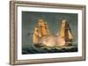 The Capture of La Nereide, December 21st 1797, Engraved by Thomas Sutherland-Thomas Whitcombe-Framed Giclee Print
