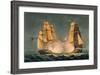 The Capture of La Nereide, December 21st 1797, Engraved by Thomas Sutherland-Thomas Whitcombe-Framed Giclee Print