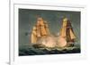 The Capture of La Nereide, December 21st 1797, Engraved by Thomas Sutherland-Thomas Whitcombe-Framed Giclee Print