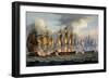 The Capture of La Prévoyante and La Raison, May 17th 1795, from 'The Naval Achievements of Great…-Thomas Whitcombe-Framed Giclee Print