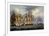 The Capture of La Prévoyante and La Raison, May 17th 1795, from 'The Naval Achievements of Great…-Thomas Whitcombe-Framed Giclee Print