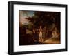 The Capture of Major Andre, 1812 (Oil on Canvas)-Thomas Sully-Framed Giclee Print