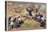 The Capture of Marovoay by the French, Madagascar, 19th-20th Century-null-Stretched Canvas