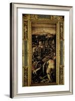 The Capture of Monteriggioni from the Ceiling of the Salone Dei Cinquecento, 1565-Giorgio Vasari-Framed Giclee Print