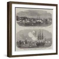 The Capture of Ningpo-null-Framed Giclee Print