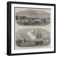 The Capture of Ningpo-null-Framed Giclee Print