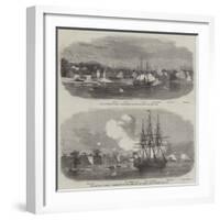 The Capture of Ningpo-null-Framed Giclee Print