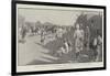 The Capture of Omdurman, the Main Street of the Town-null-Framed Giclee Print