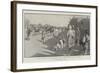 The Capture of Omdurman, the Main Street of the Town-null-Framed Giclee Print