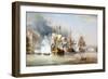 The Capture of Porto Bello on November 21, 1739-George the Elder Chambers-Framed Giclee Print