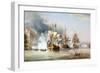 The Capture of Porto Bello on November 21, 1739-George the Elder Chambers-Framed Giclee Print