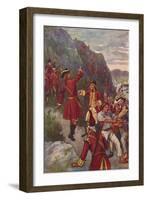 'The Capture of Quebec', 1916-John Jellicoe-Framed Giclee Print