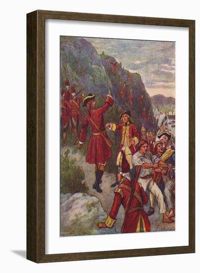 'The Capture of Quebec', 1916-John Jellicoe-Framed Giclee Print