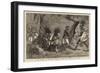 The Capture of Sekukuni, Entrance of the Cave Where He Was Found-null-Framed Giclee Print