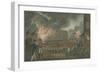 The Capture of the City of Washington, 1815-null-Framed Giclee Print