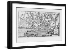 The Capture of the Prussian Fortress of Kolberg on 16 December 1761, 1761-null-Framed Giclee Print