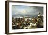 The Capture of the Prussian Fortress of Kolberg on 16th December 1761, 1852-Alexander Von Kotzebue-Framed Giclee Print