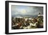 The Capture of the Prussian Fortress of Kolberg on 16th December 1761, 1852-Alexander Von Kotzebue-Framed Giclee Print