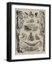 The Capture of the Virginius, Sketches at Santiago Del Cuba-null-Framed Giclee Print