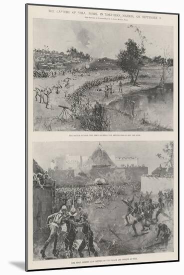 The Capture of Yola, Benin, in Northern Nigeria, on 2 September-Henry Charles Seppings Wright-Mounted Giclee Print