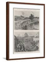 The Capture of Yola, Benin, in Northern Nigeria, on 2 September-Henry Charles Seppings Wright-Framed Giclee Print