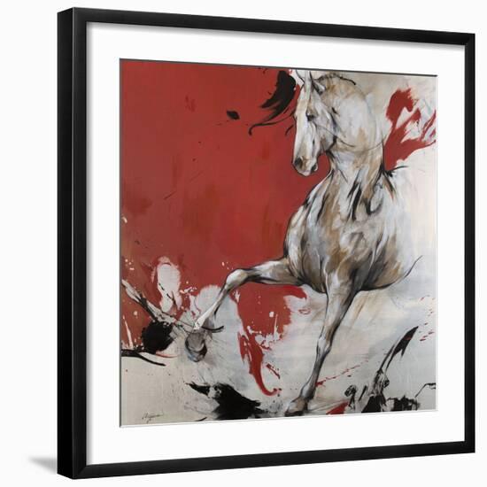 The Capture-Cyril Réguerre -Framed Art Print