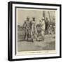 The Captured Emir Mahmoud and Colonel Wingate-Henry Marriott Paget-Framed Giclee Print