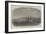 The Captured Greek Blockade-Runner Arkadi, Towed Up the Dardanelles-null-Framed Giclee Print