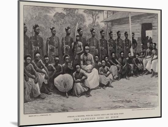 The Captured King of Benin-Charles Joseph Staniland-Mounted Giclee Print