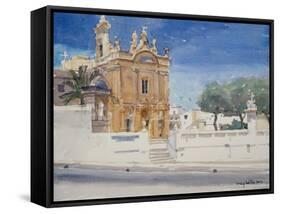 The Capuccini Church, 2012-Lucy Willis-Framed Stretched Canvas