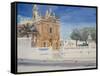 The Capuccini Church, 2012-Lucy Willis-Framed Stretched Canvas