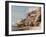 The Capuchin Monastery at Amalfi from the Beach, with Additions by a Borbone Pupil-Giacinto Gigante-Framed Giclee Print