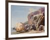 The Capuchin Monastery at Amalfi from the Beach-Giacinto Gigante-Framed Giclee Print