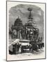 The Car of Juggernaut. Hindu Ratha Yatra Temple Car-null-Mounted Giclee Print