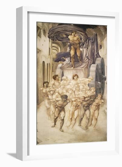 The Car of Love-Edward Burne-Jones-Framed Giclee Print