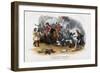 The Carabiniers at the Battle of Ramillies, 23rd May 1706-null-Framed Giclee Print