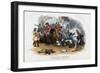 The Carabiniers at the Battle of Ramillies, 23rd May 1706-null-Framed Giclee Print